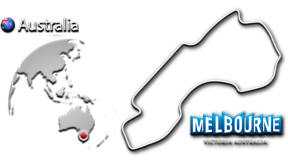 Melbourne GP Strecke