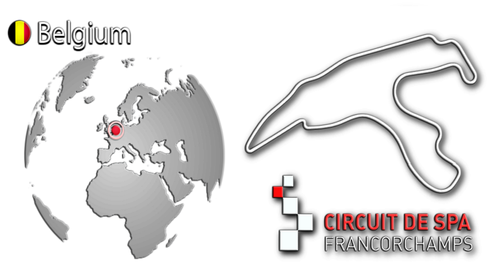 SPA-Francorchamps GP Strecke